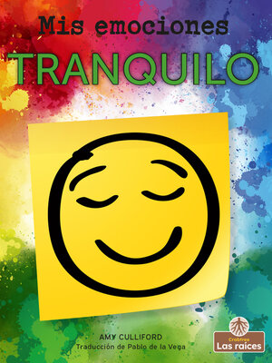 cover image of Tranquilo (Calm)